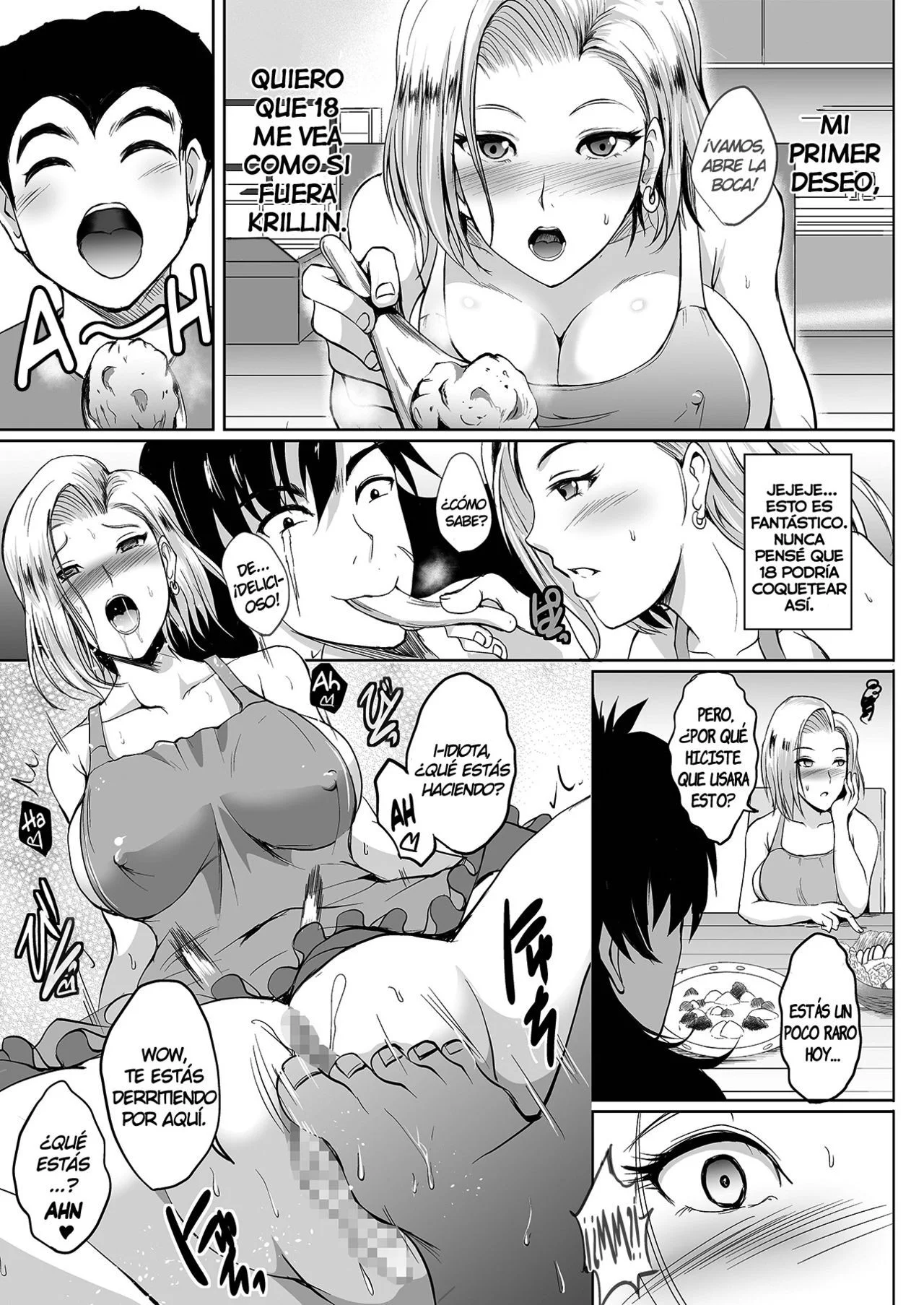 Any Wish Any Hope Android 18 Hentai 04