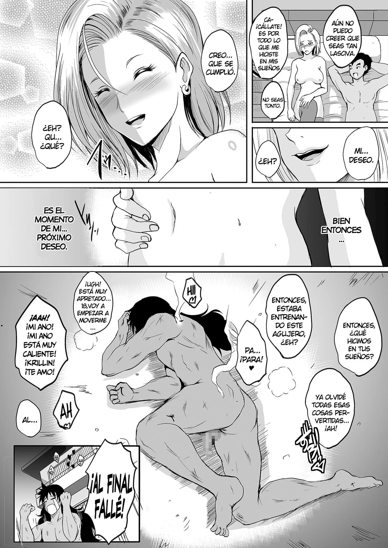 Any Wish Any Hope Android 18 Hentai 34