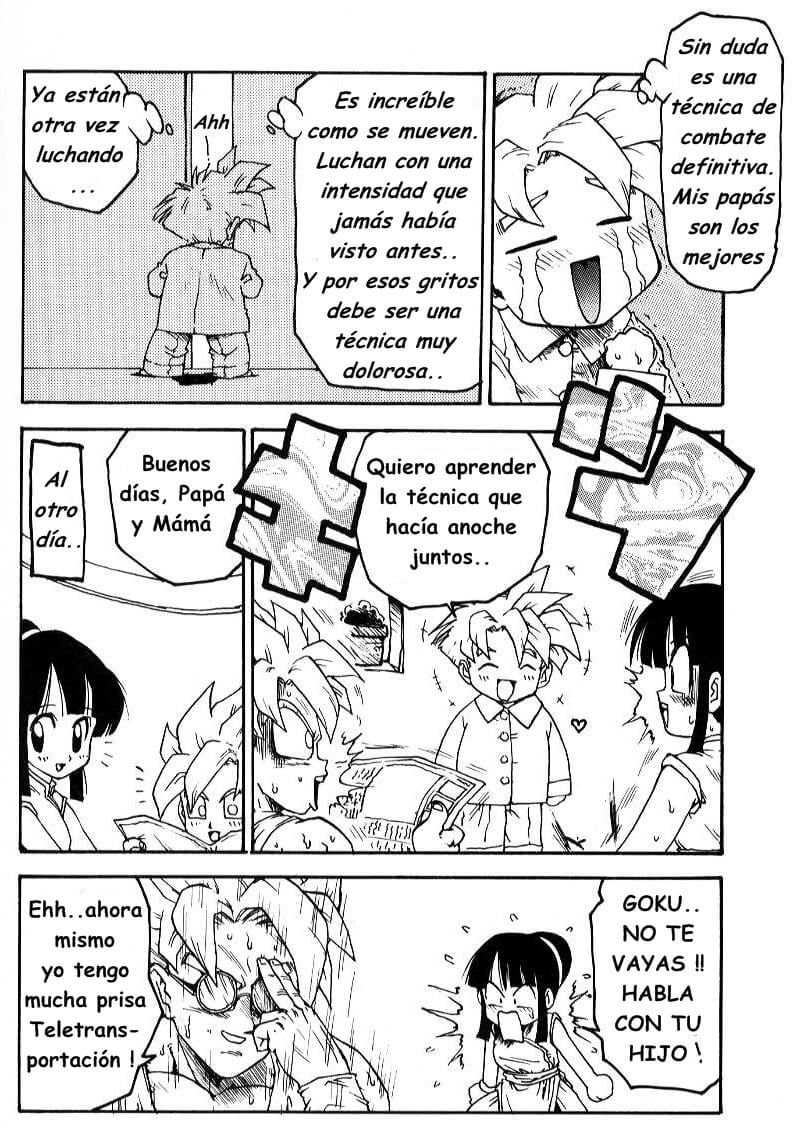 Aprendiendo a Son Gohan Hentai 006