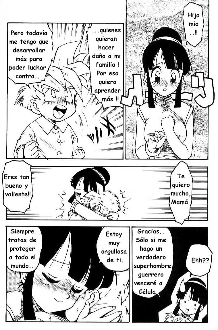 Aprendiendo a Son Gohan Hentai 008