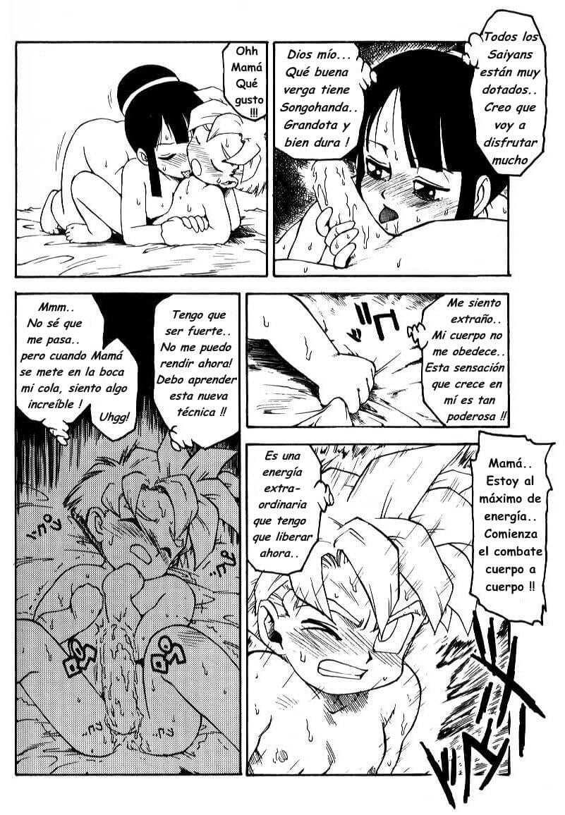 Aprendiendo a Son Gohan Hentai 012