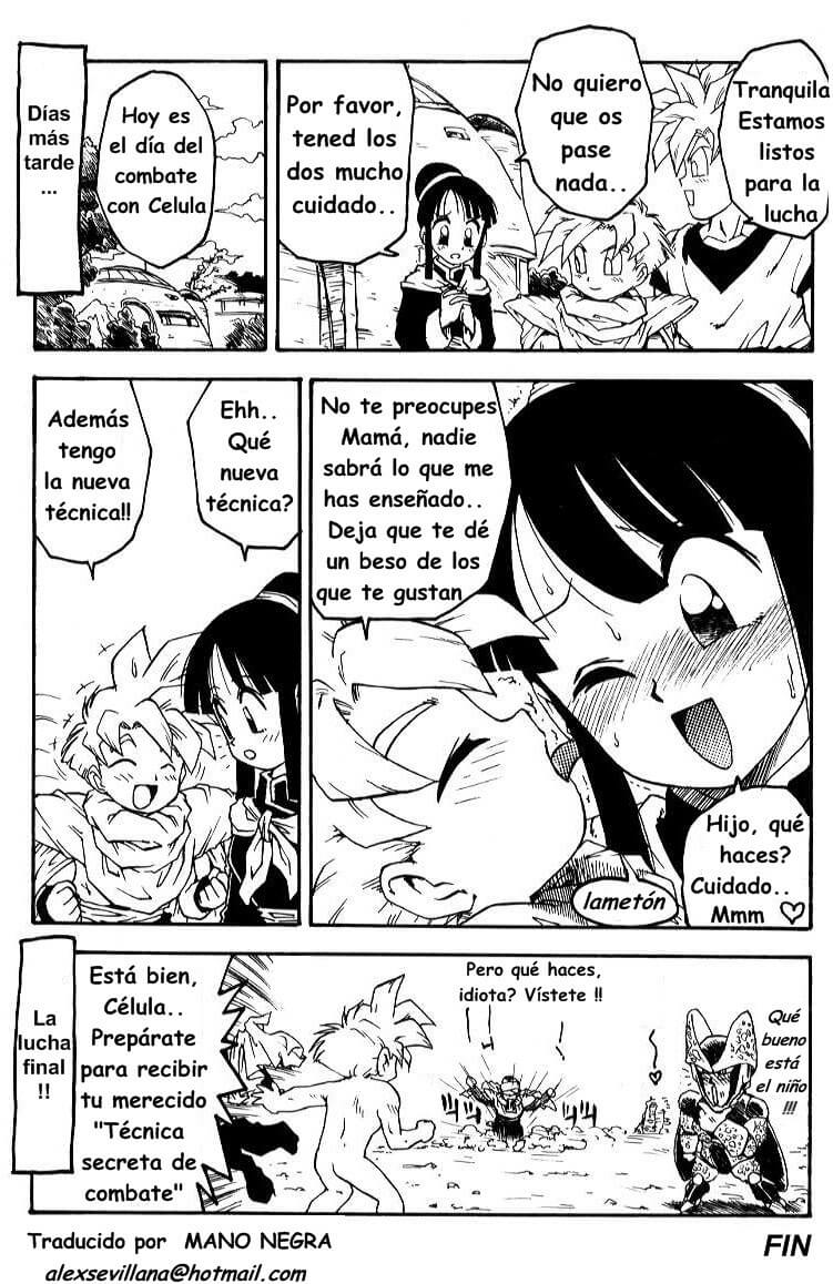 Aprendiendo a Son Gohan Hentai 015