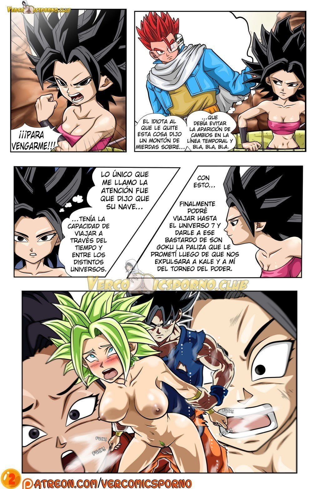 Dragon Ball Super Trunks y Caulifla 03