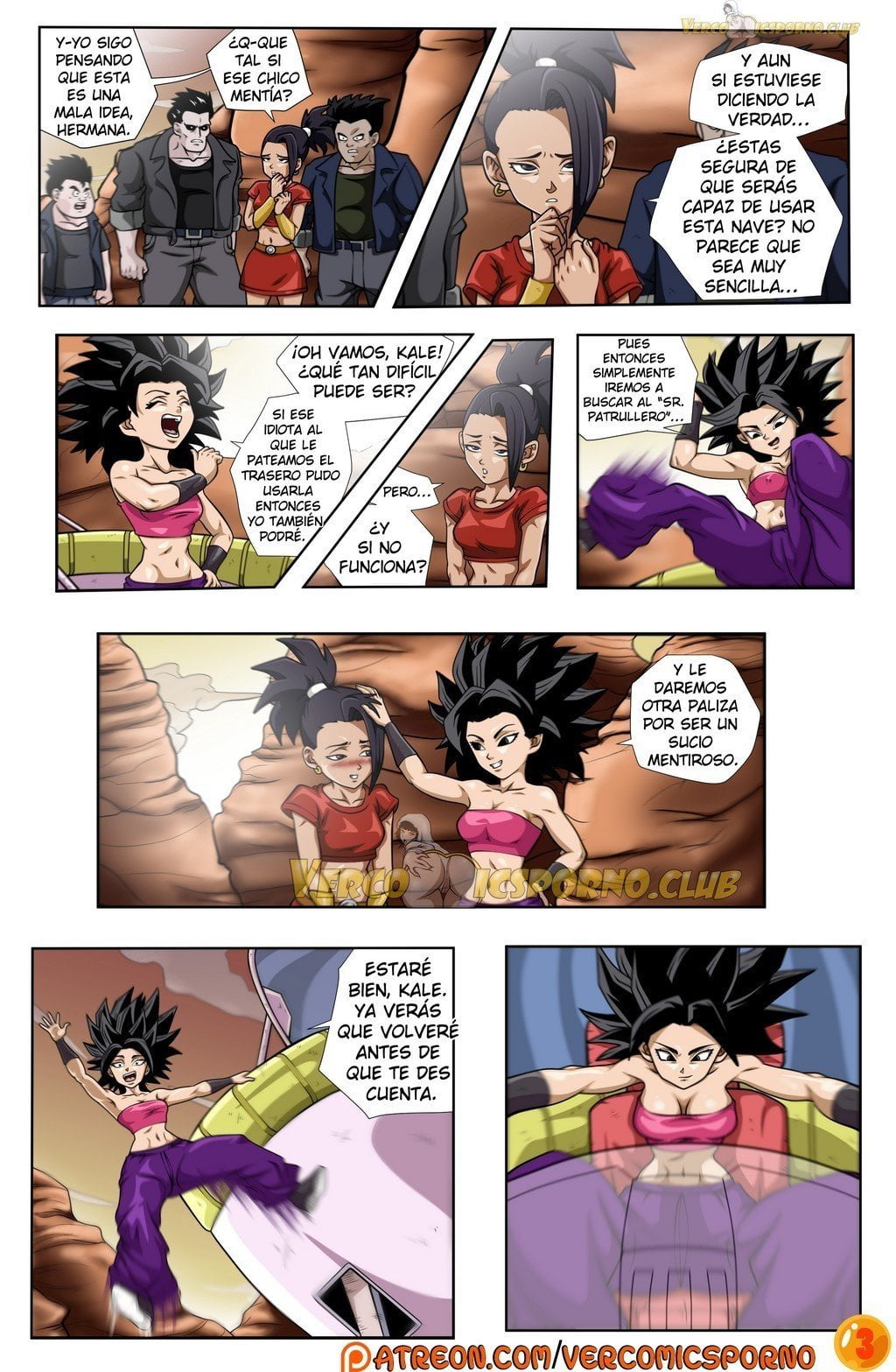 Dragon Ball Super Trunks y Caulifla 04