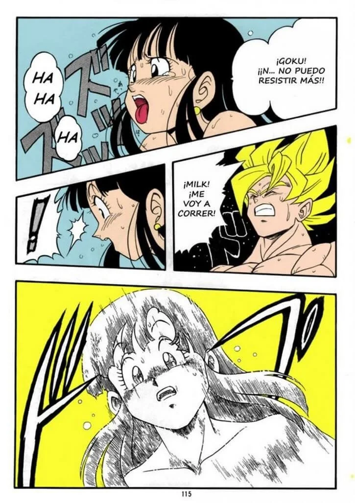 DragonBallHGokuXMilk17