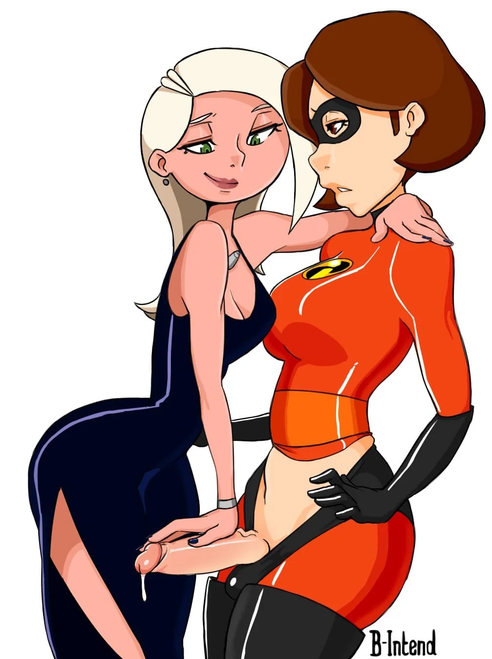 Elastigirl x Mirage Los Increibles XXX 02