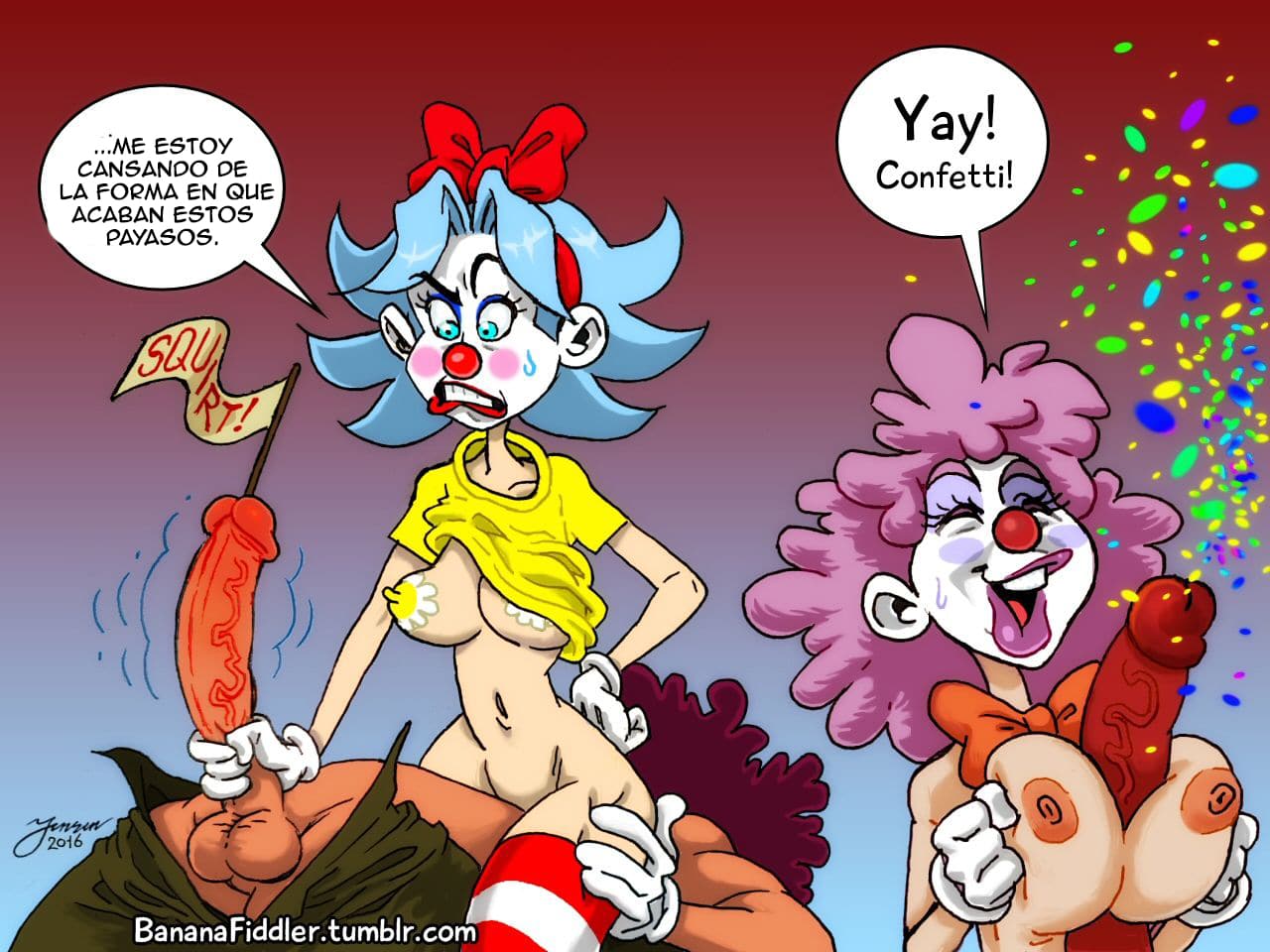 Giggles The Slutty Clown 47