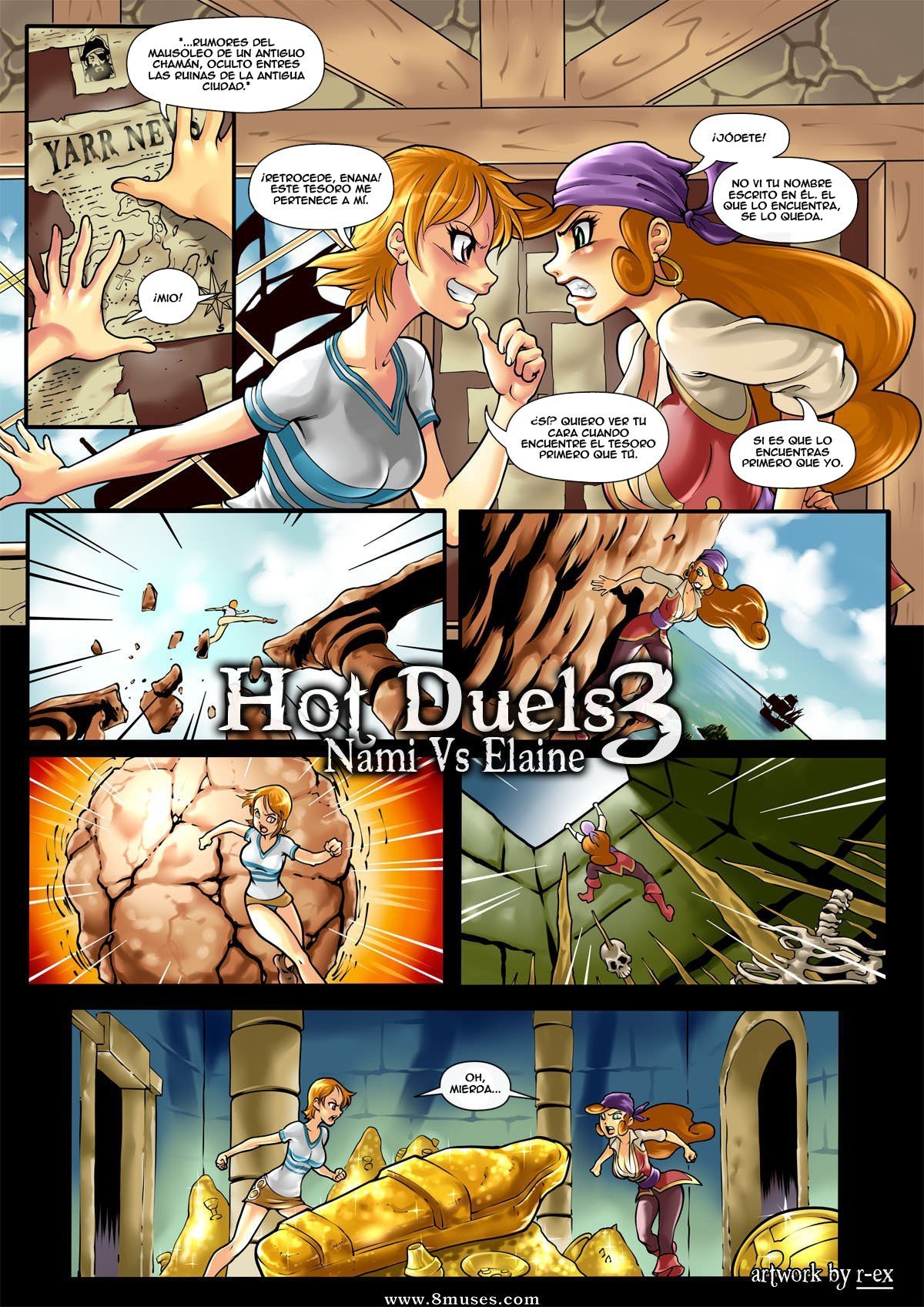 Hot Duels 3 Nami vs Elaine 02