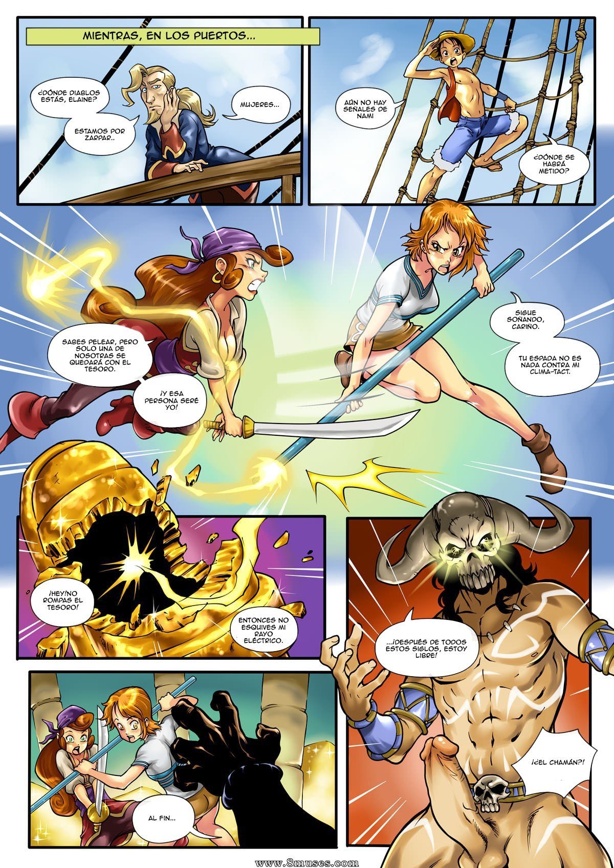 Hot Duels 3 Nami vs Elaine 03