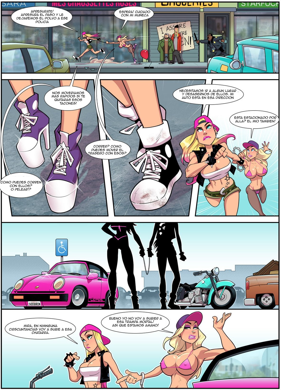 Jen And Amber Dont Get Along XXX 03