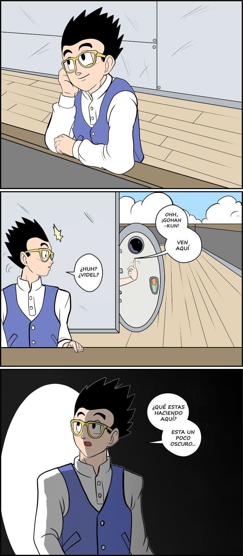 La Sorpresa de Gohan Porno 001