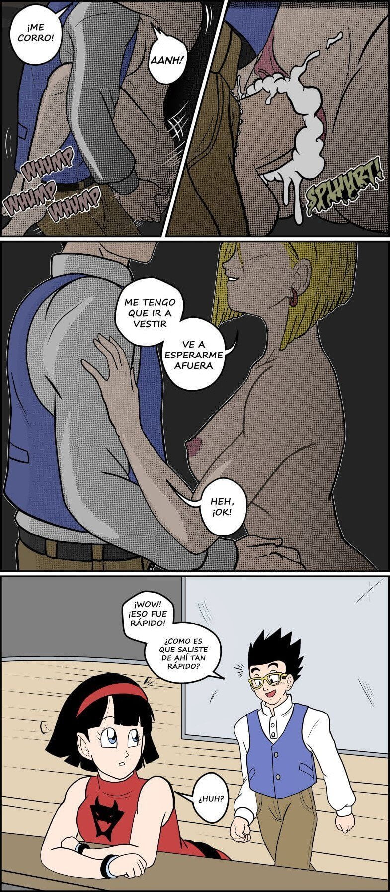 La Sorpresa de Gohan Porno 003