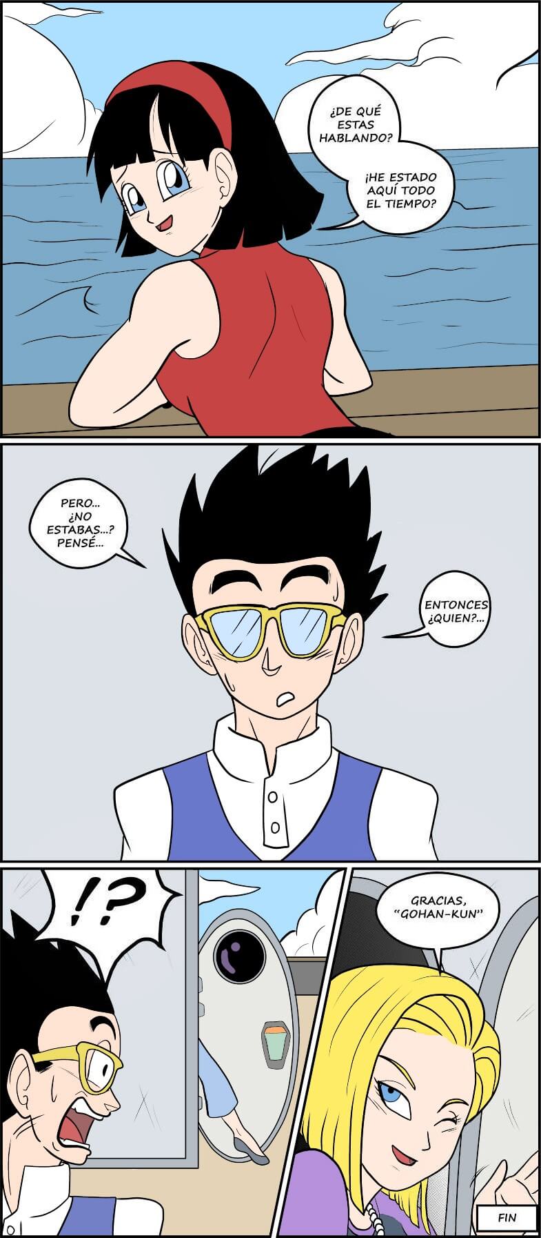 La Sorpresa de Gohan Porno 004