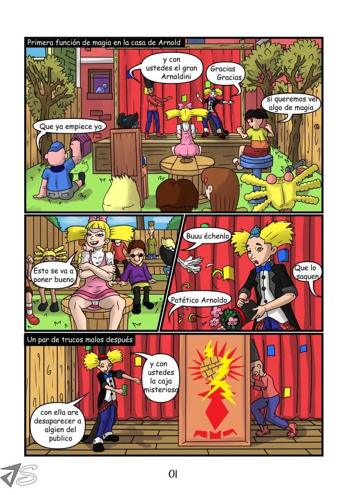 Ver Las Desventuras de Helga – Jinxsex 3 Comics Porno Las Desventuras de Helga 03