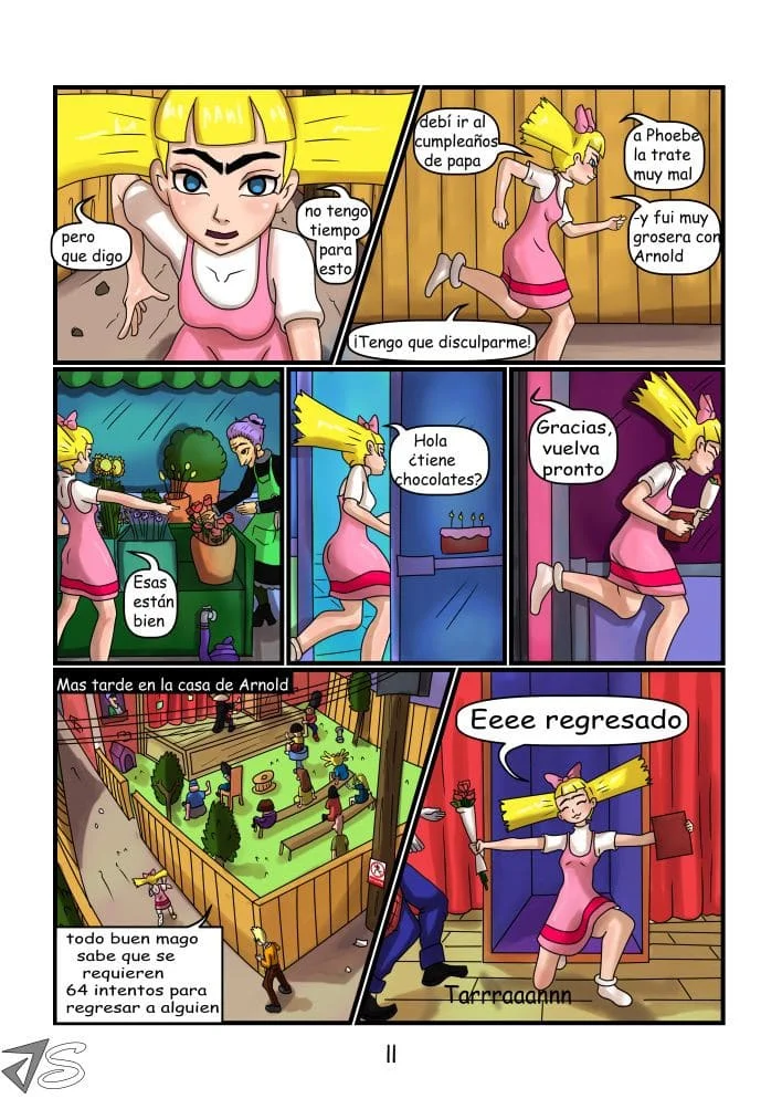 Ver Las Desventuras de Helga – Jinxsex 13 Comics Porno Las Desventuras de Helga 13
