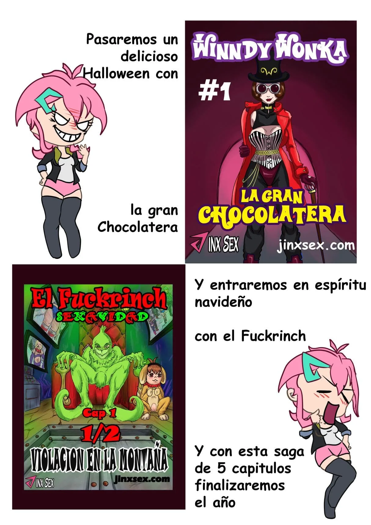 Ver Las Desventuras de Helga – Jinxsex 27 Comics Porno Las Desventuras de Helga 27