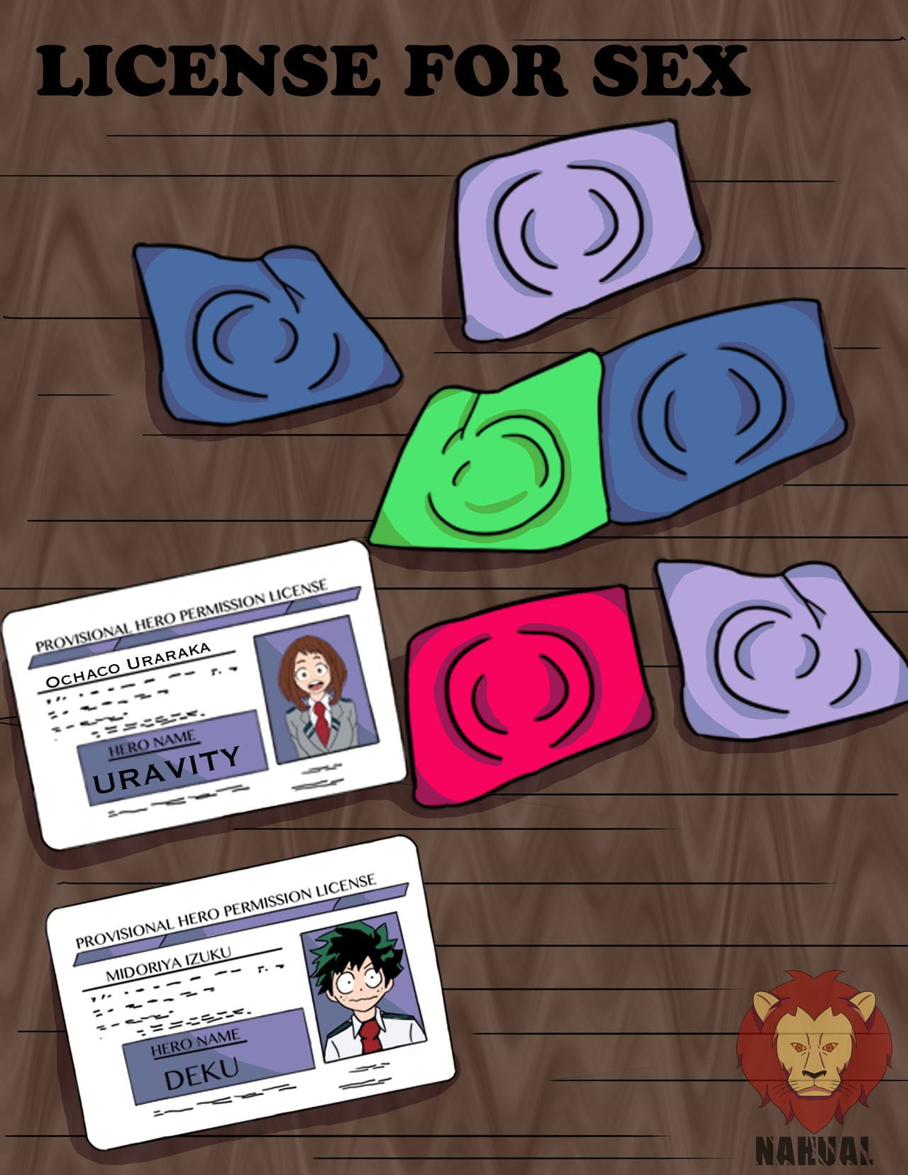 License for Sex My Hero Academia 01