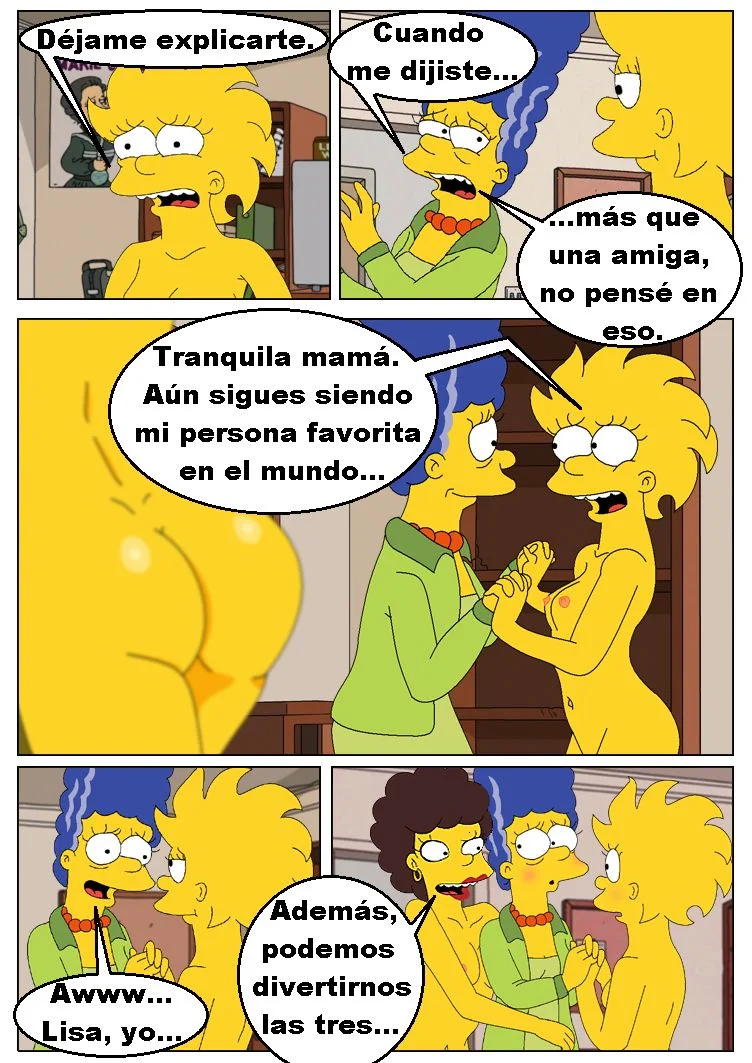 Lisa en la Universidad Comic XXX 03