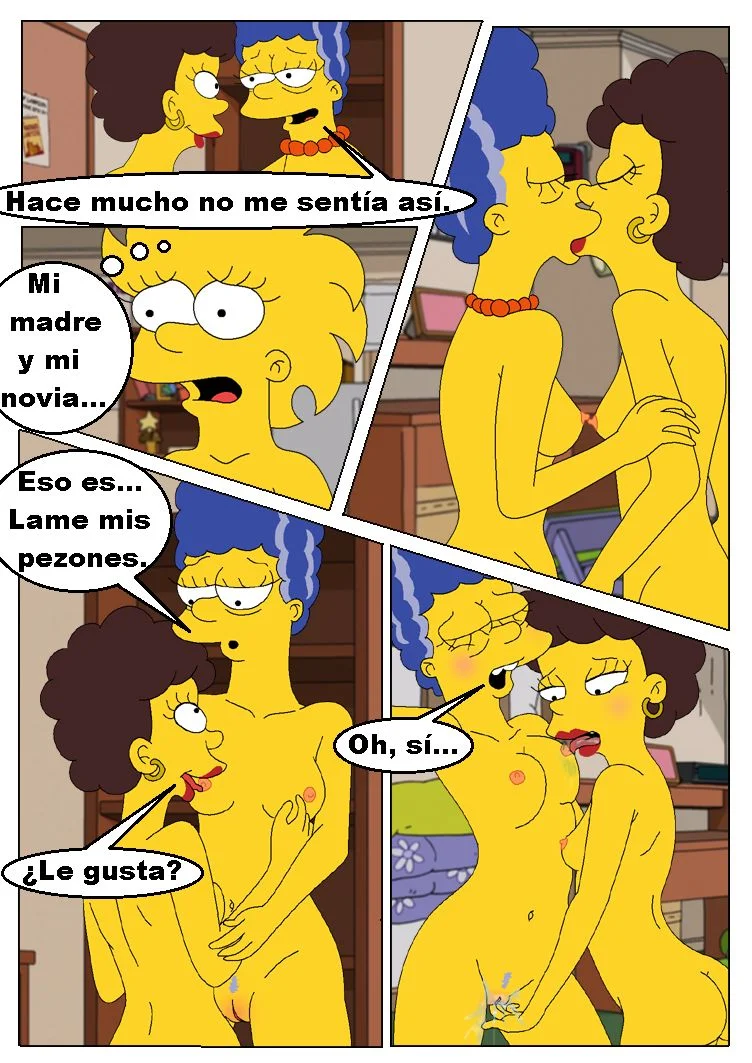 Lisa en la Universidad Comic XXX 06