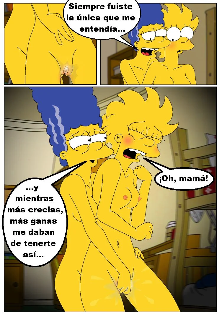 Lisa en la Universidad Comic XXX 10