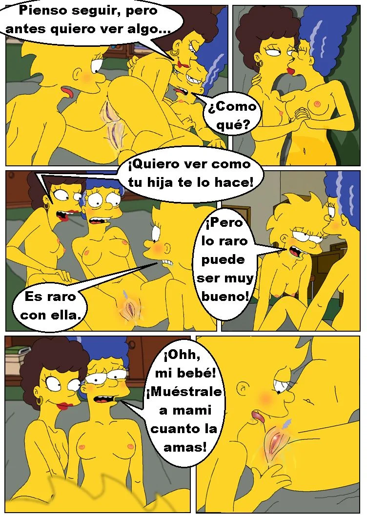 Lisa en la Universidad Comic XXX 14