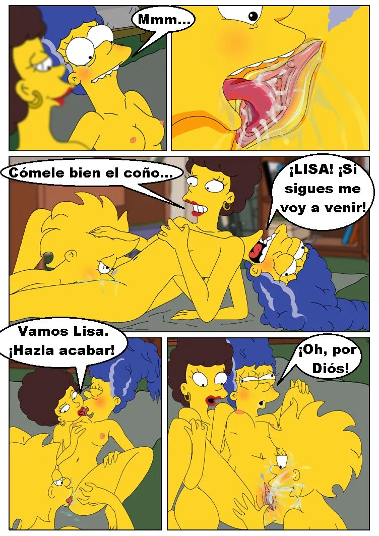 Lisa en la Universidad Comic XXX 15