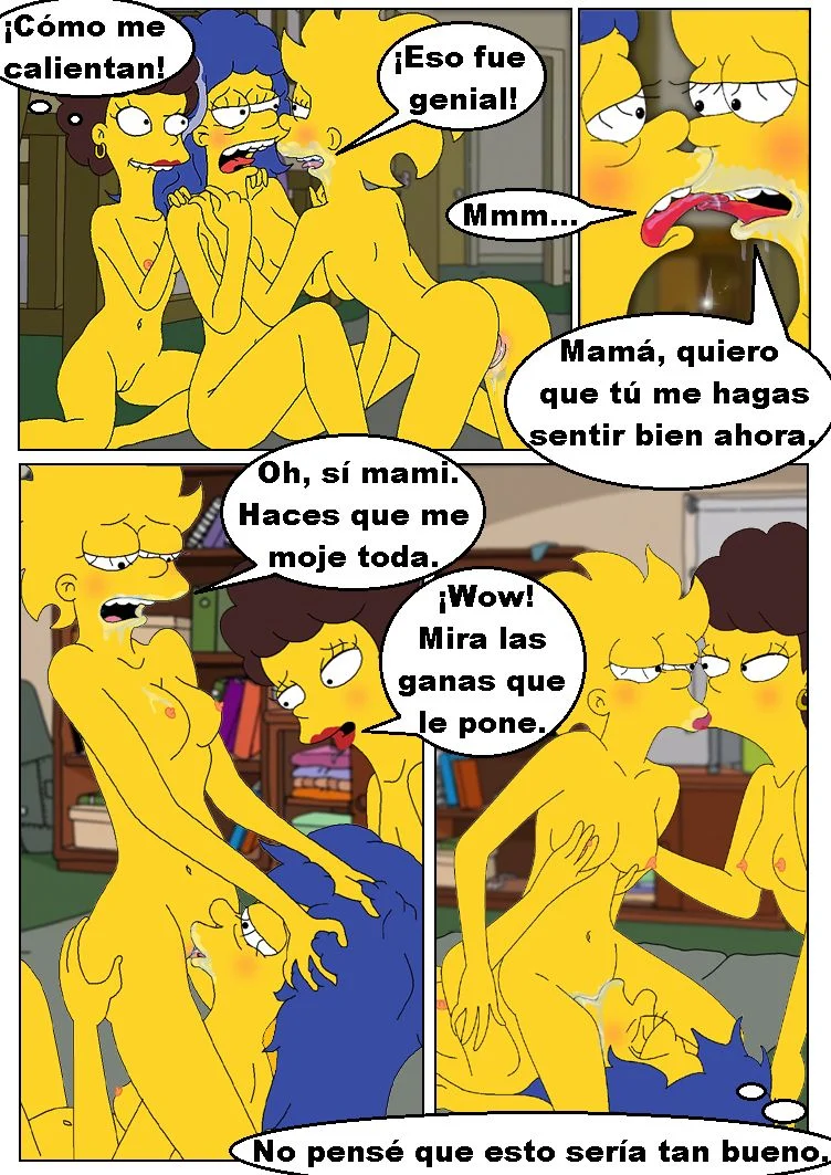 Lisa en la Universidad Comic XXX 16