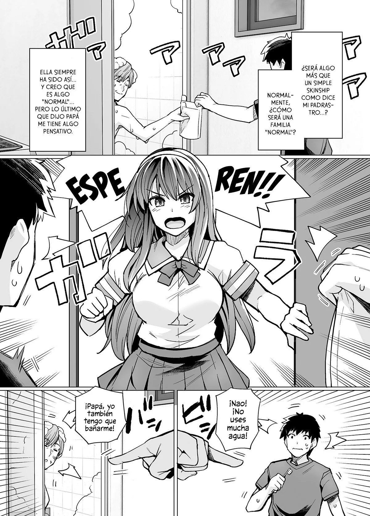 Ver Mi Hermana esta a cargo de mi Padrastro 11 Comics Porno Mi Hermana esta en manos de mi Padrastro 11