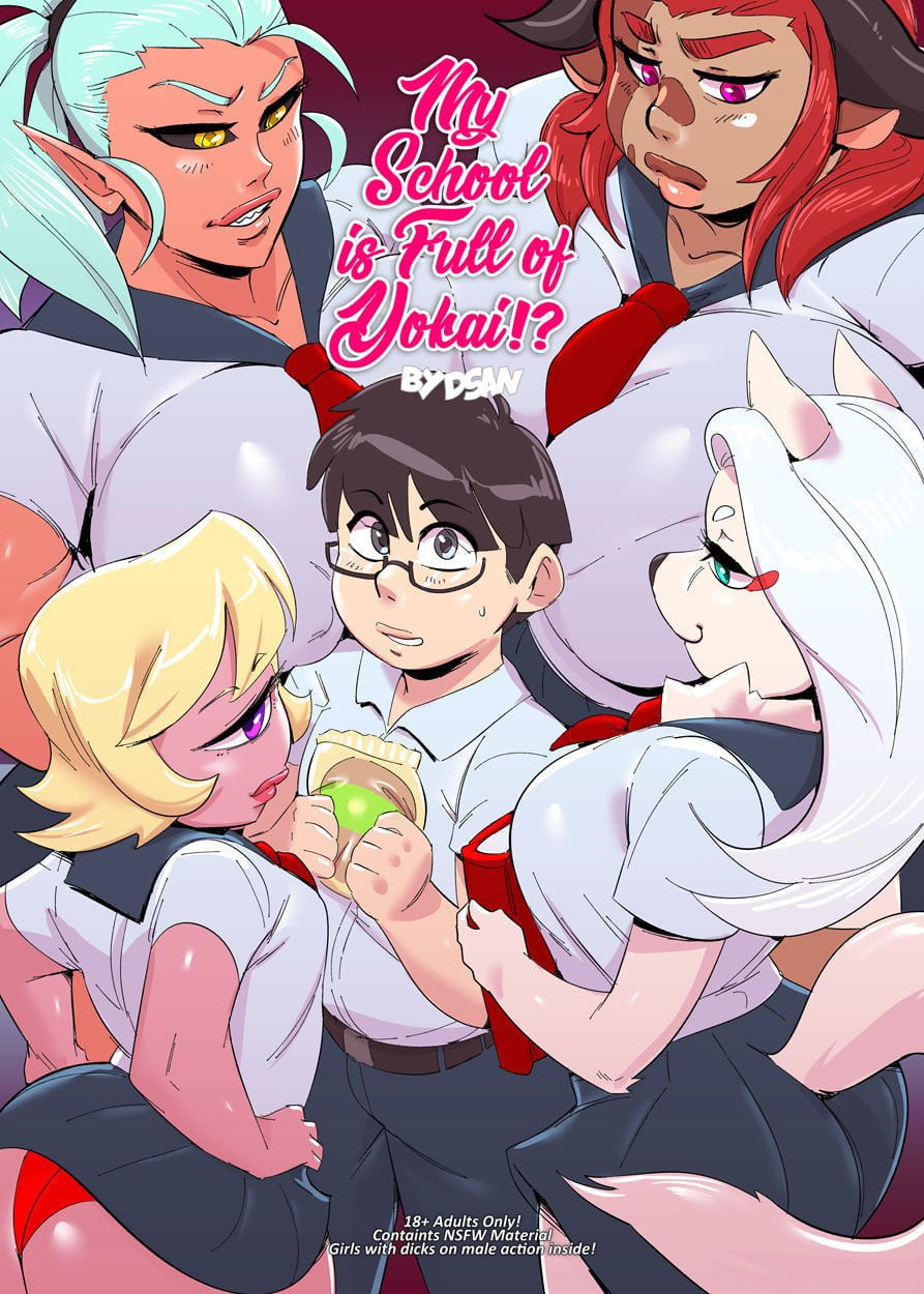 Mi escuela esta llena de Yokai 01