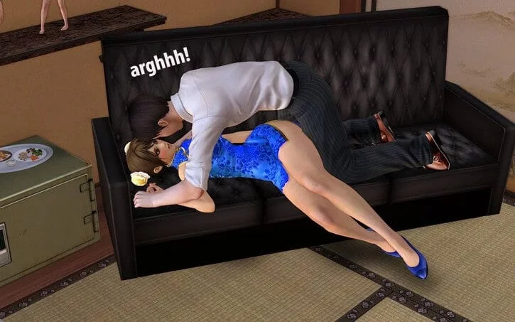Peli en el Cuarto Porno 34