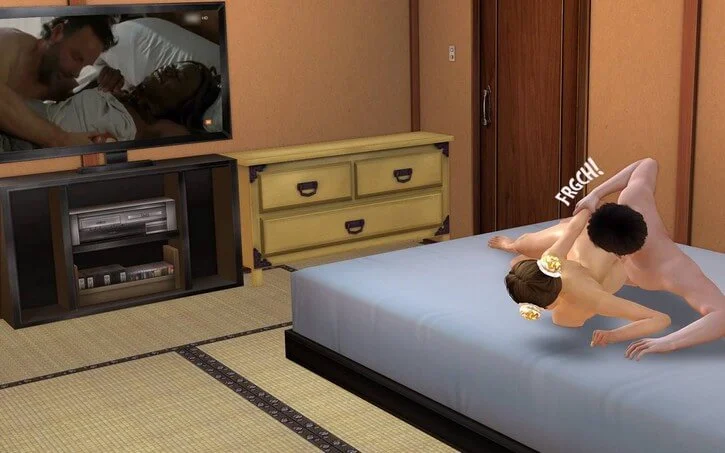 Peli en el Cuarto Porno 75
