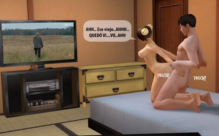 Peli en el Cuarto Porno 82