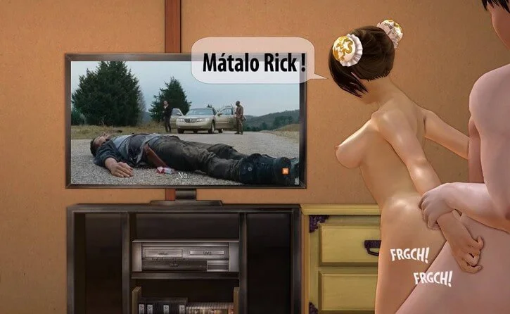 Peli en el Cuarto Porno 84