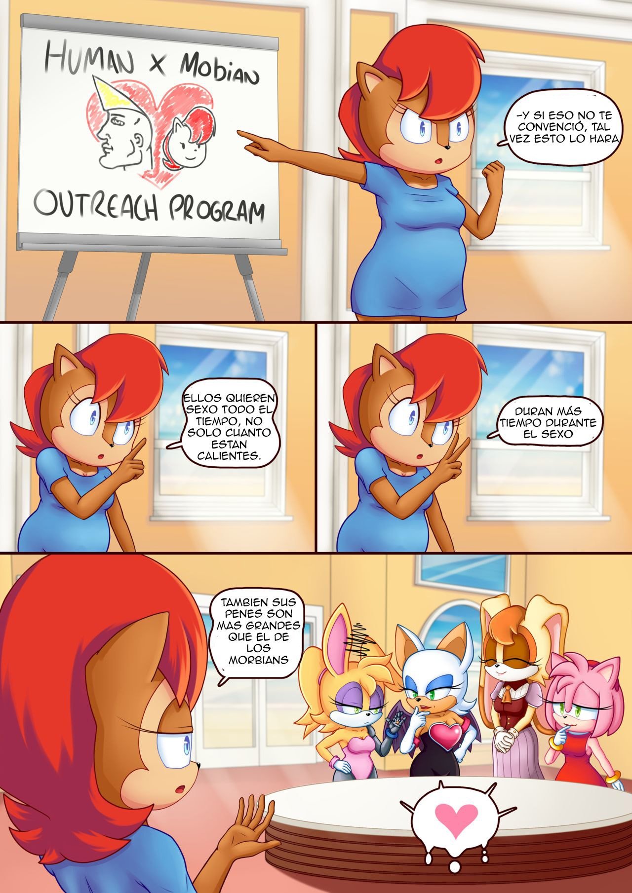 Sally in Season Sonic Hentai 27