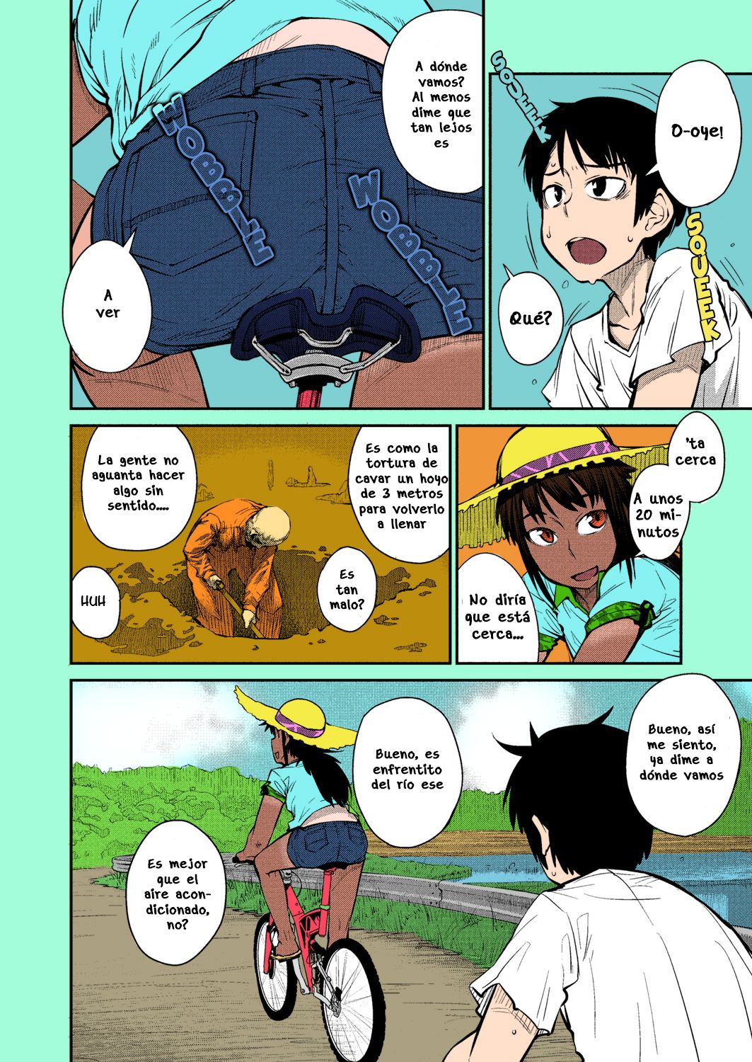 Summertime Bus Stop 04