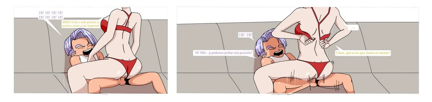 Trunks X Android 18 Hentai 05