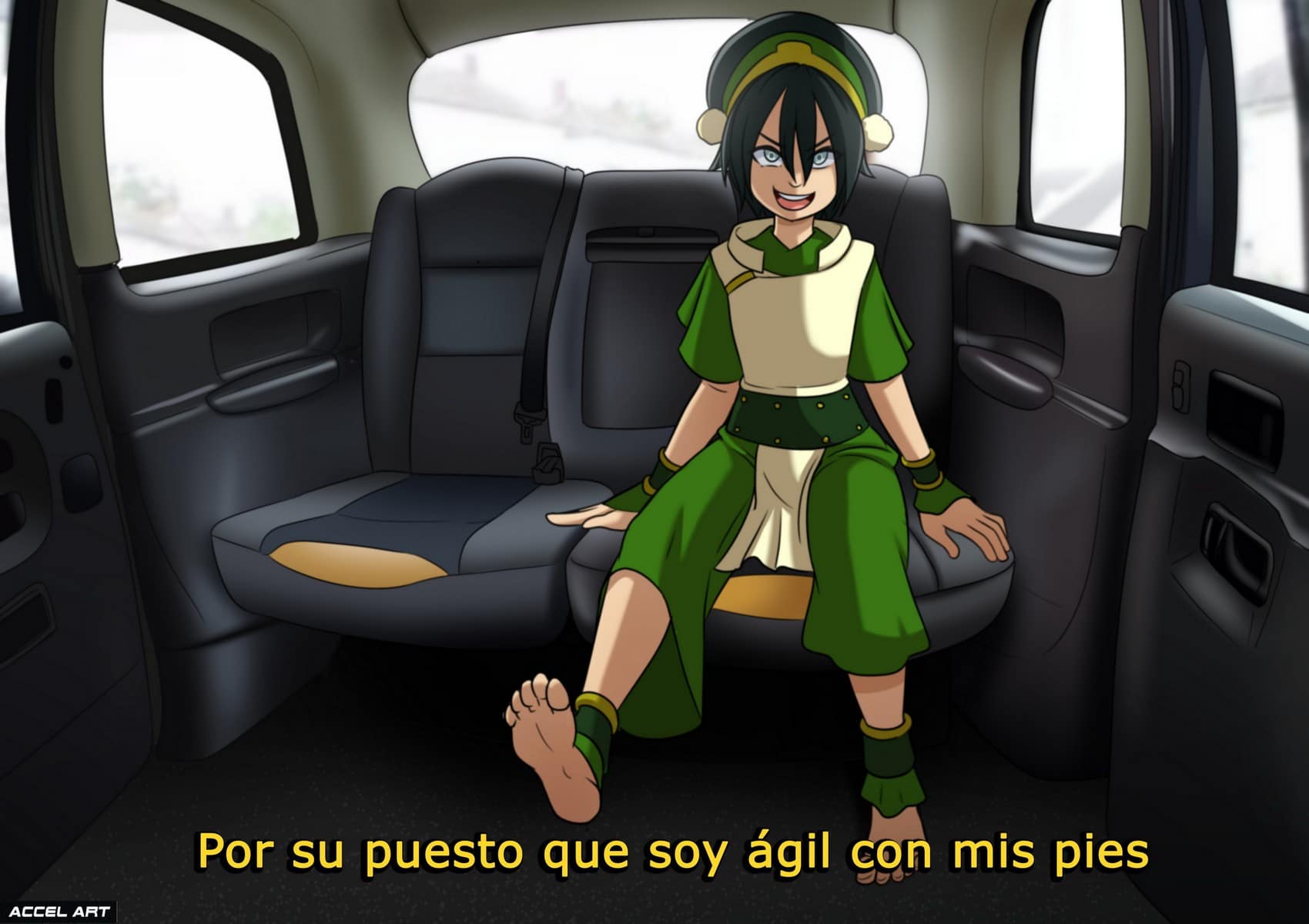 Waifu Taxi Accel Art 158