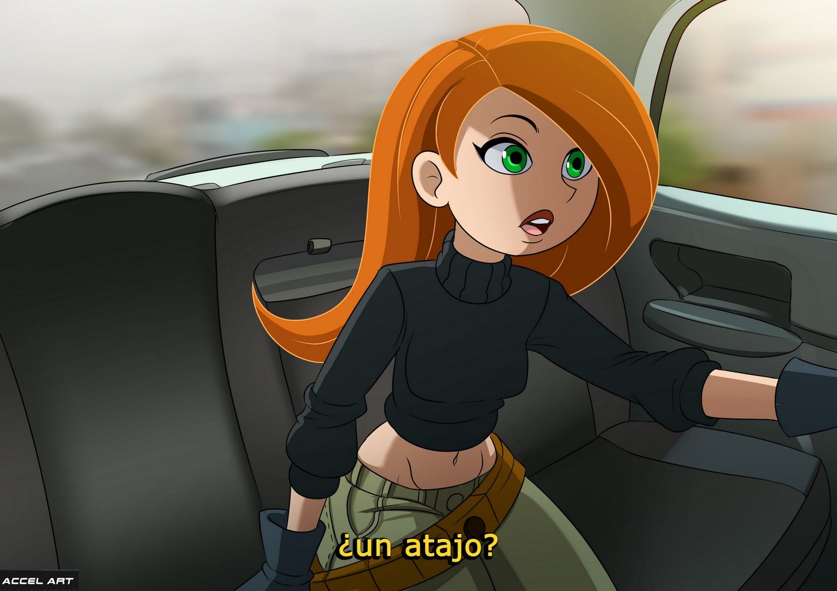 Waifu Taxi Accel Art 50